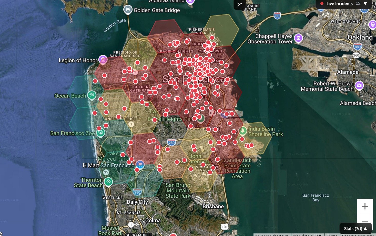 Safer City live crime intelligence